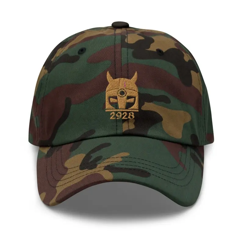 Camo Viking Hat